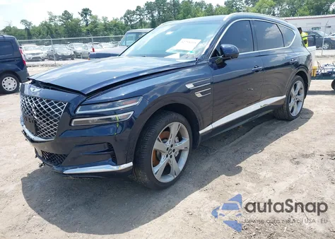 2022 Genesis Gv80 2.5T Awd из США, поврежденный, VIN KMUHBDSB2NU101265